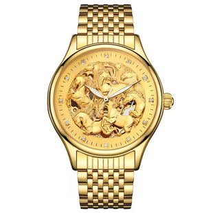 瑞士Tevise新款生肖男士手表1314手表防水夜光全自动机械手表