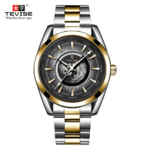 瑞士特威斯品牌手表男流浪地球石英男士手表小众圆形表盘男款手表